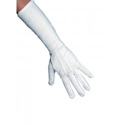 Αποκριάτικα Λευκά Γάντια